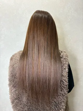 セミロング エクステ*美髪サロン KR2S河内長野店長のヘアスタイル