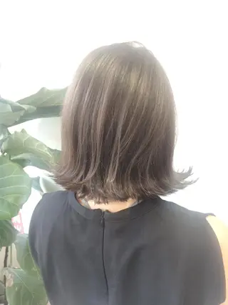 ミディアム カラー 🌈白髪ぼかし特化 🌈naokoのヘアスタイル