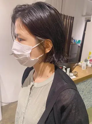 ショート カラー MR.GOOD MORNINGフジイのヘアスタイル