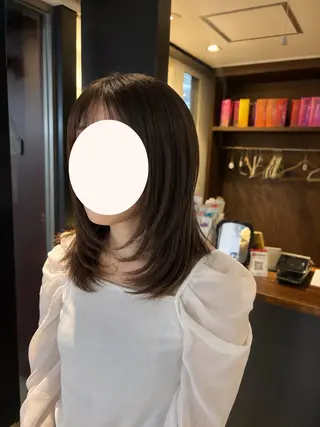 ミディアム SEEK八王子 AINAのヘアスタイル