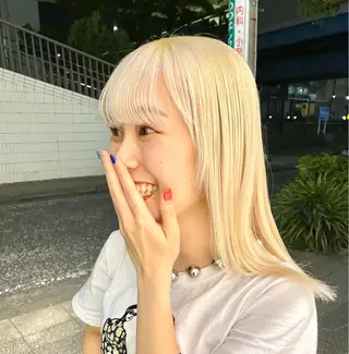 ショート カラー/塚原里沙 川崎のヘアスタイル