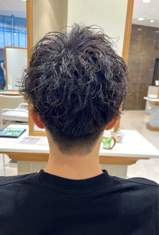 ショート パーマ 大久保 琳冬のヘアスタイル