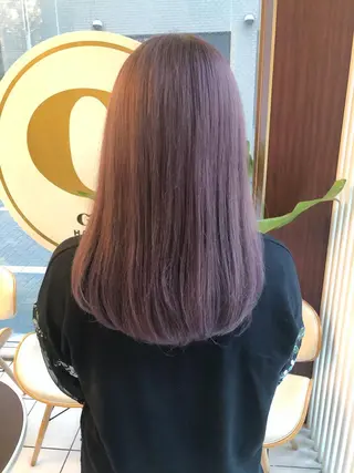 セミロング カラー 🫧富田 苑実🫧のヘアスタイル