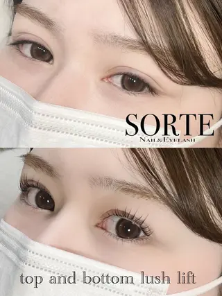 マツエク・マツパ eyelash SORTEのマツエク・マツパデザイン