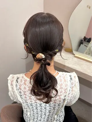 ヘアアレンジ Mila Makiのヘアスタイル