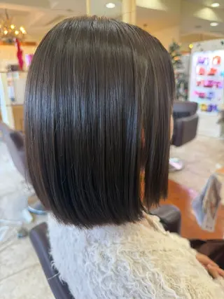 ショート 端野七海 縮毛矯正のヘアスタイル