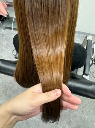 セミロング 髪質改善メニュー 長井 美佐子のヘアスタイル