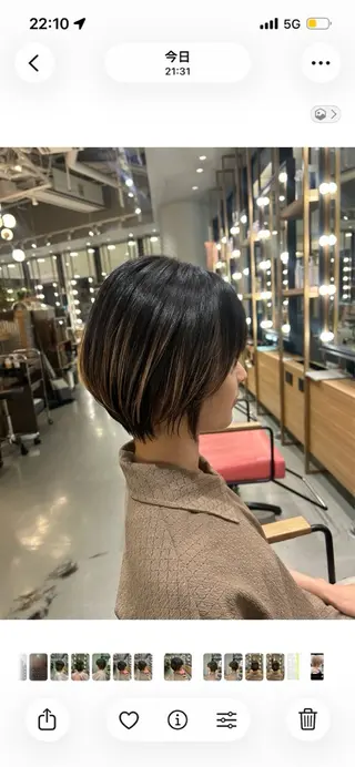 ショート Hotaru/梅田 /茶屋町のヘアスタイル