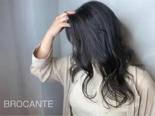 ロング カラー BROCANTE立川 karasawa.nのヘアスタイル