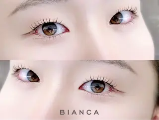 マツエク・マツパ BIANCA神楽坂 makiのマツエク・マツパデザイン