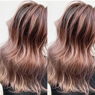 ロング カラー パーマ ヘアアレンジ 💛カラー大人気💛 c i a t eのヘアスタイル