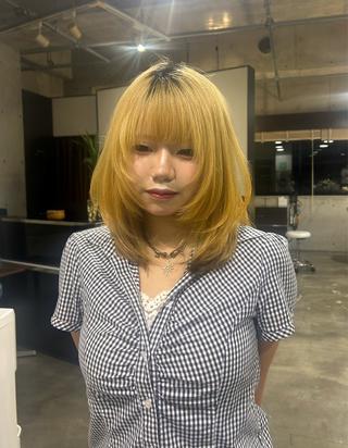 ミディアム NanaKo 表参道 レイヤー/ハッシュのヘアスタイル