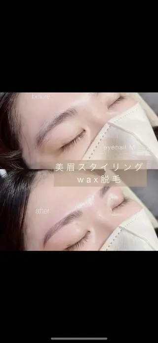 マツエク・マツパ アイブロウ eyenail m🌿期間限定のマツエク・マツパデザイン