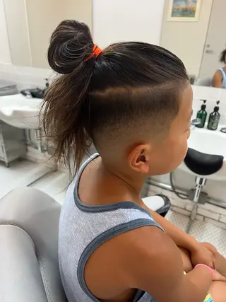 キッズ 杉山 友哉のヘアスタイル