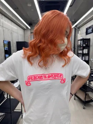 カラー Asami/名古屋/ ハイトーン/デザインのヘアスタイル