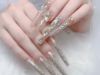 ネイル MoMoA Nail ネイル長さ出し専門店のネイルデザイン