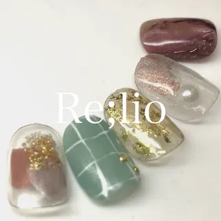 ネイル Re;lio 八王子駅前店のネイルデザイン