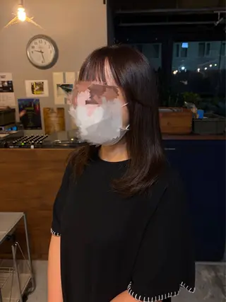 ミディアム 松倉 沙奈のヘアスタイル