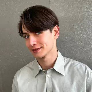 ショート カラー パーマ メンズ メンズ💈毛流れパー マ✨メンズカット吉田のヘアスタイル