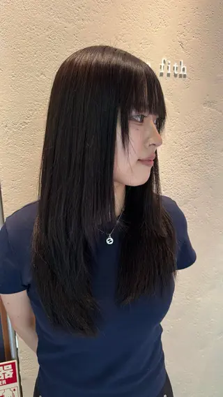 セミロング 【ツヤ職人】 " 颯馬 "のヘアスタイル