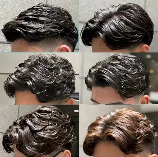 ミディアム 木下 翼のヘアスタイル