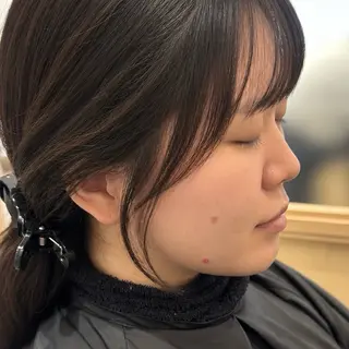 セミロング 久木原 ゆりのヘアスタイル