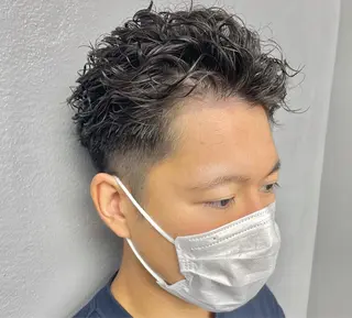 ショート カラー パーマ メンズ 🍃メンズヘア🍃 セヤシュウヘイのヘアスタイル