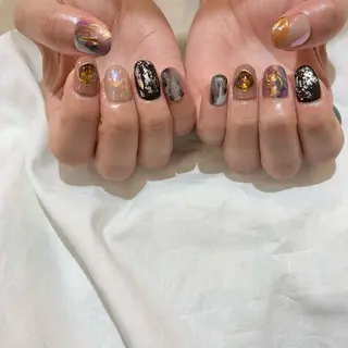 ネイル 藤原 胡桃のネイルデザイン
