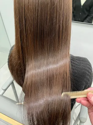 ロング カラー 菅 樹希弥のヘアスタイル