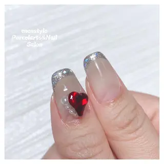 ミディアム ネイル 🐾enen style 🐾のネイルデザイン
