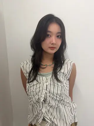 ロング み うのヘアスタイル