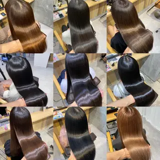 カラー パーマ ヘアアレンジ メンズ キッズ ネイル マツエク・マツパ 新宿/髪質改善/ 美髪矯正✨浅江通友のヘアスタイル