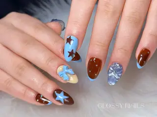 ネイル Glossy -miyoのネイルデザイン