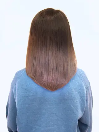 セミロング 永野 良一のヘアスタイル
