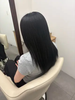 セミロング カラー TheEctilo 江坂Yoshimi✨のヘアスタイル