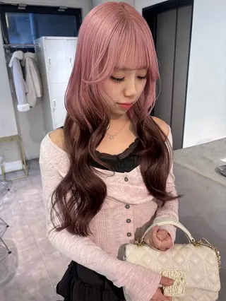 ロング Noe🎀 梅田美容師のヘアスタイル