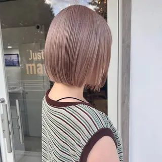 ショート カラー mio ︴ アレンジ ︴ 透明感カラーのヘアスタイル