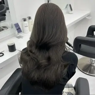 ロング カラー mao⭐️ 透明感カラー‎⭐️のヘアスタイル