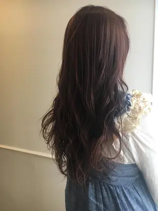 ロング カラー 相川 愛実のヘアスタイル