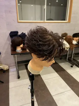 メンズ 郡山駅前美容師 熊田 歩夢のヘアスタイル