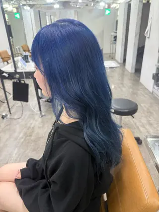 カラー 韓国ヘア✨グレージュ カラーasamiのヘアスタイル