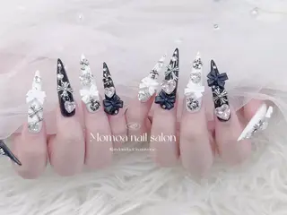 ネイル MoMoA Nail ネイル長さ出し専門店のネイルデザイン