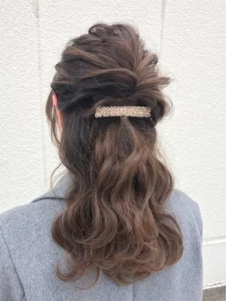 ヘアアレンジ 物江 竜のヘアスタイル