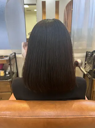 ミディアム 才門 真菜のヘアスタイル