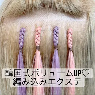 ロング Shiho お洒落な エクステ♡ハイトーンのヘアスタイル