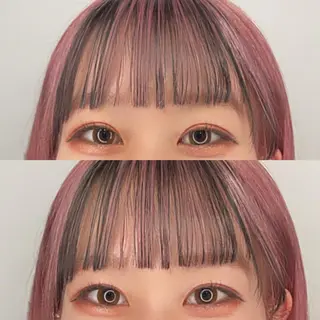 ミディアム カラー パーマ ヘアアレンジ 💗無料カットモデル 募集中yu-ki💗のヘアスタイル