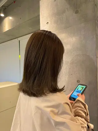 ミディアム kana .のヘアスタイル