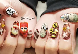 ネイル おで@ oderi_nailのネイルデザイン