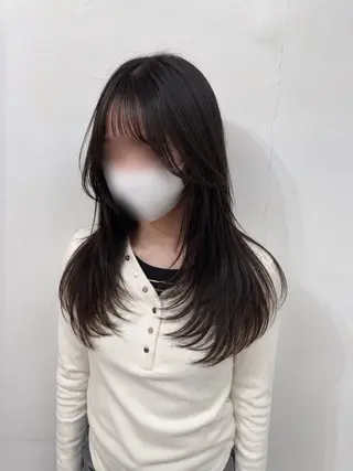 ロング カラー 🩵レイヤー✖︎ 髪質改善🩵リョウヤのヘアスタイル