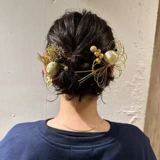 ヘアアレンジ 🍪ﾖｼｲﾊﾙﾈ🍪 ﾗﾍﾞﾝﾀﾞｰｶﾗｰのヘアスタイル